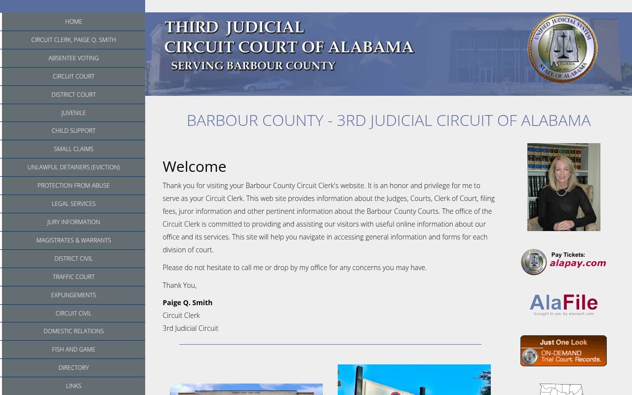 Barbour County online records portal