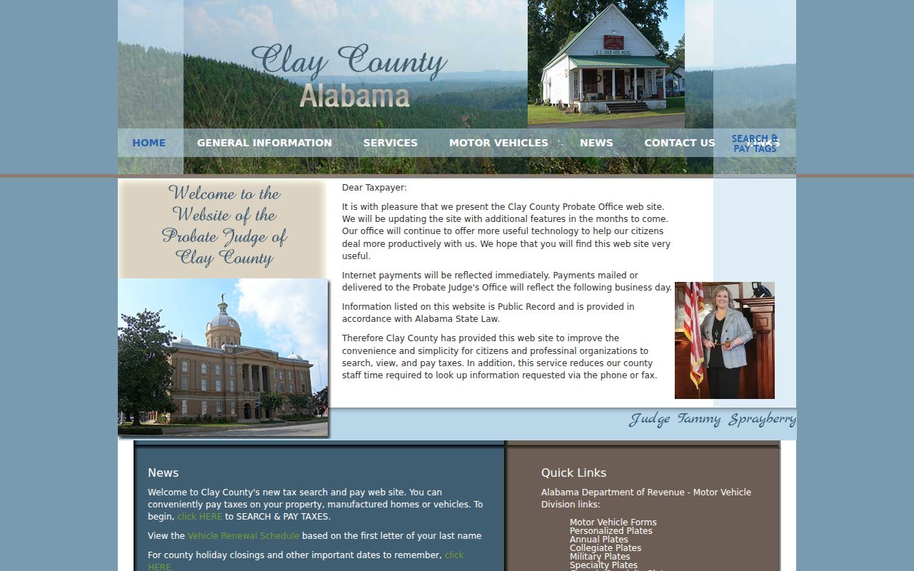 Clay County Probate Court office