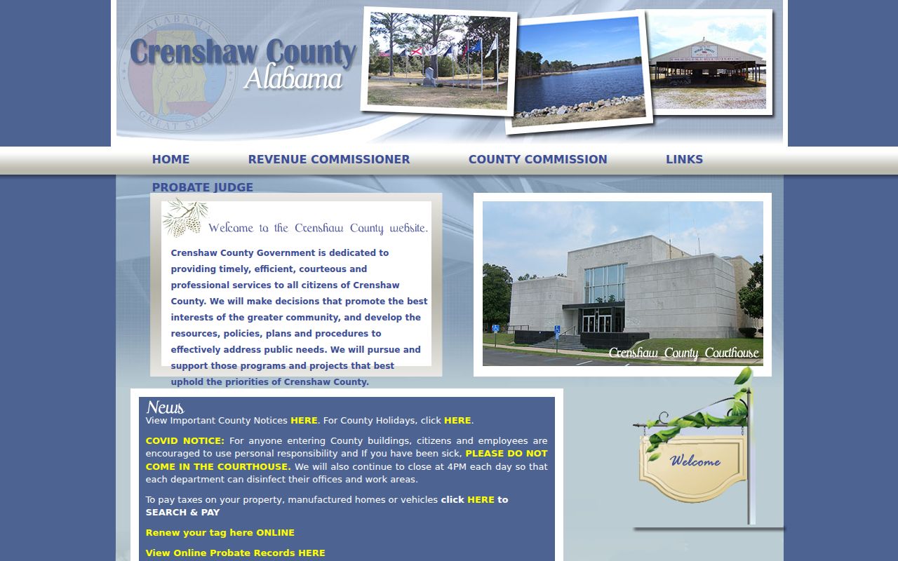 Crenshaw County Probate Court office