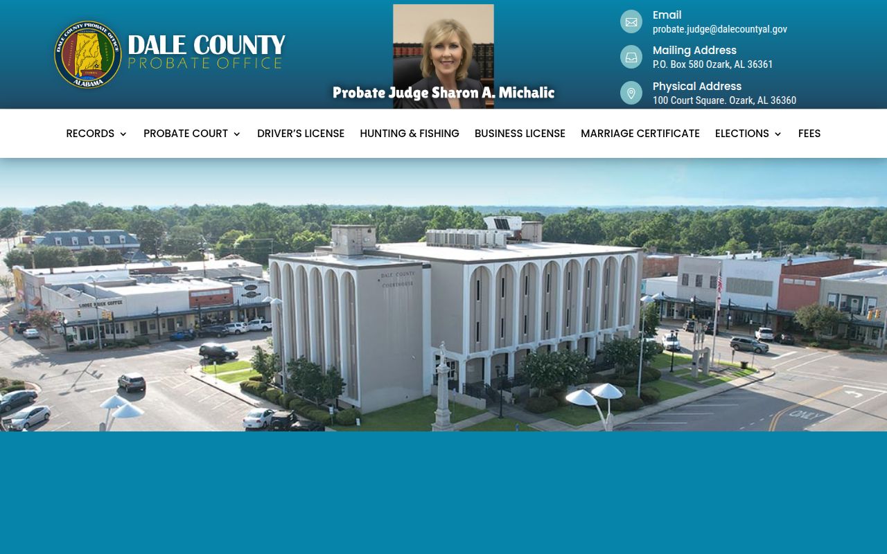 Dale County online records portal