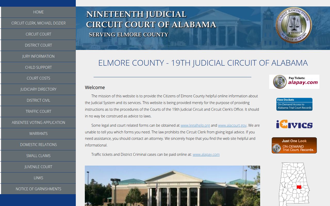 Elmore County online records portal