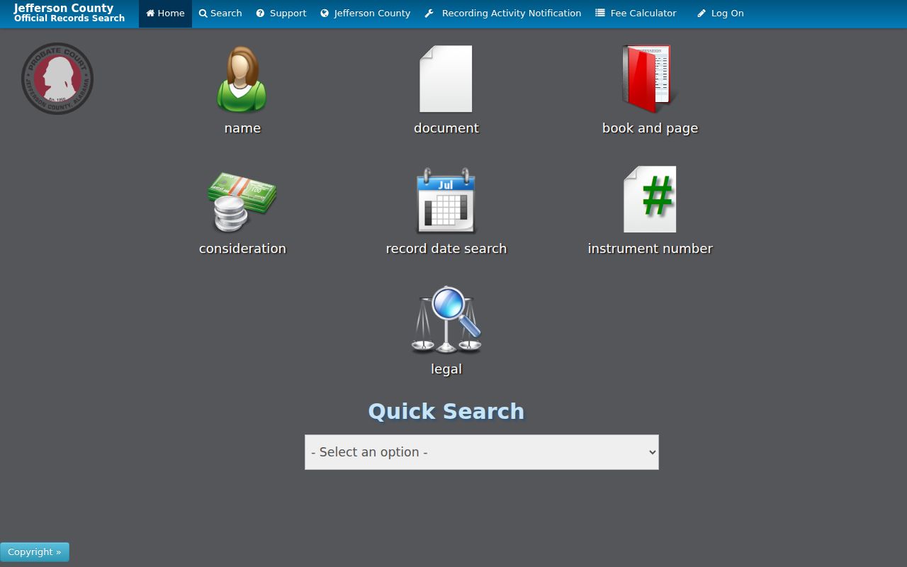 Jefferson County Probate Court office