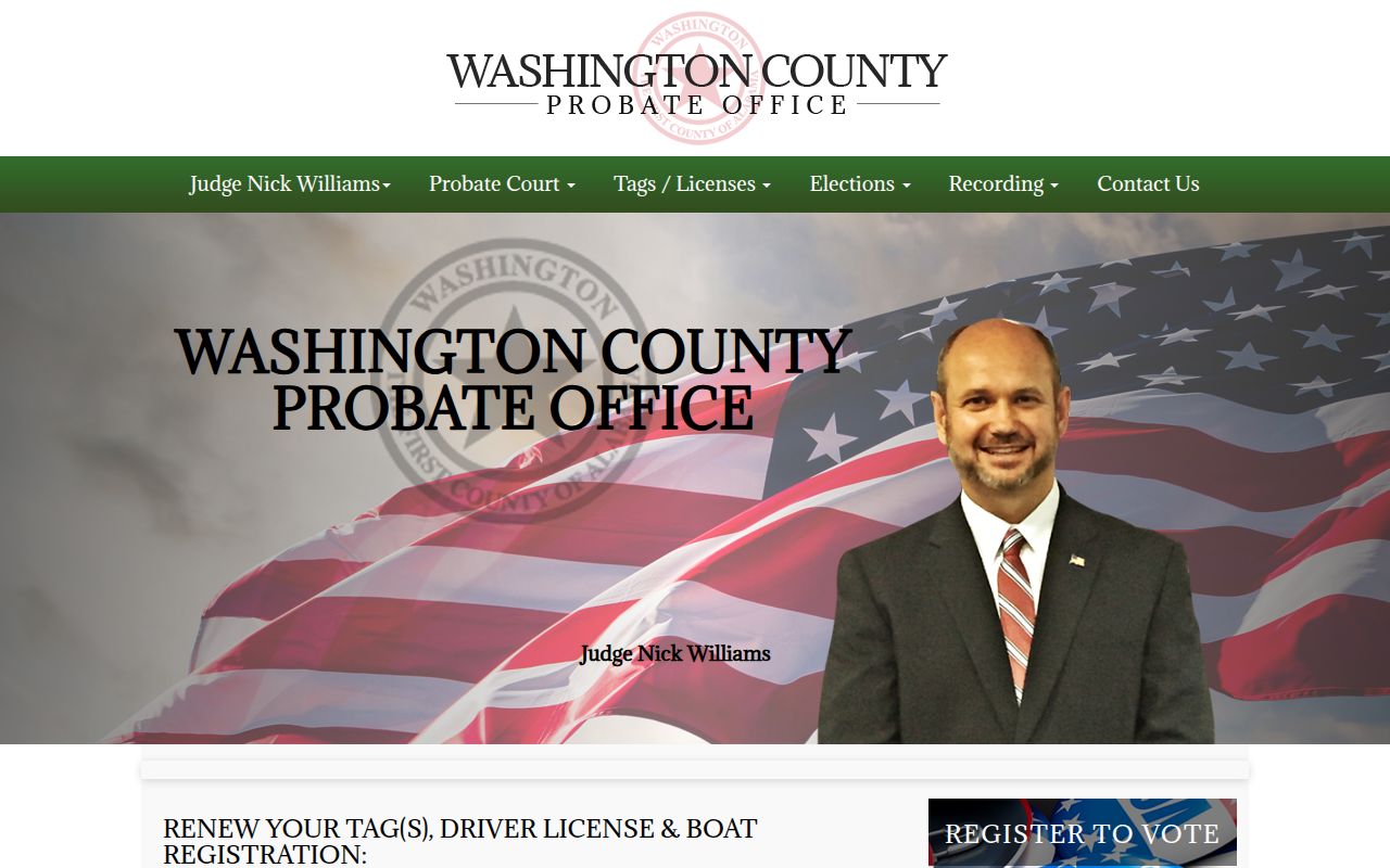 Washington County Probate Court office