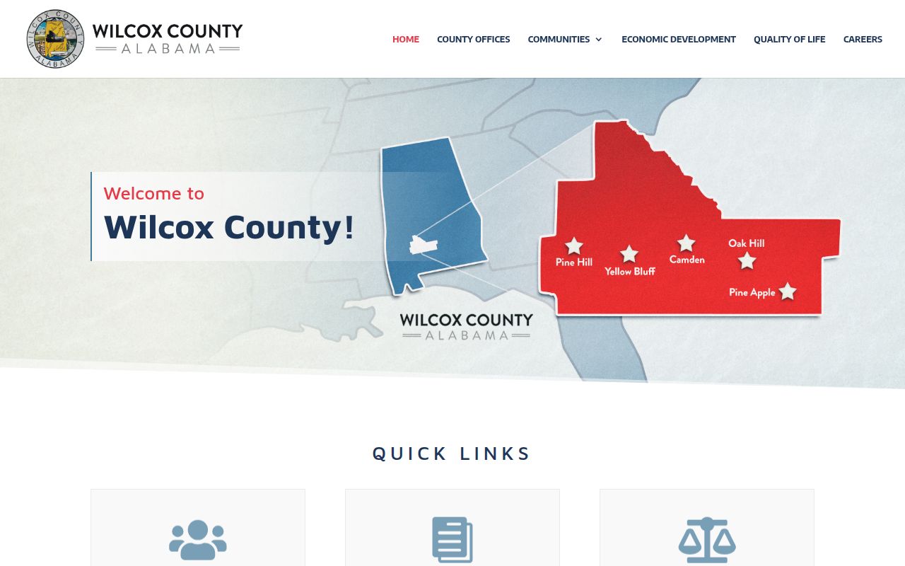 Wilcox County online records portal
